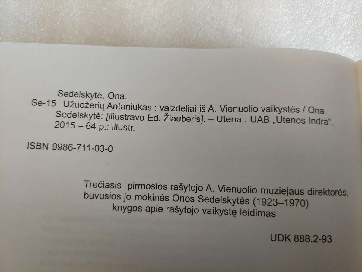 Užuožerių Antaniukas - nuotraukos Nr. 4