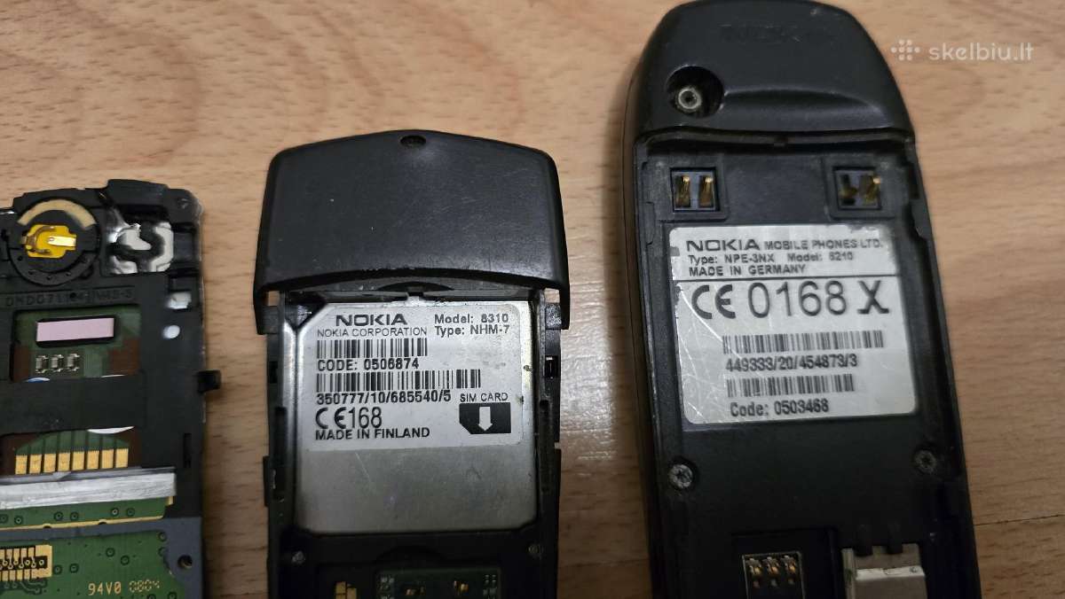 Senų Nokia Dalys - nuotraukos Nr. 5