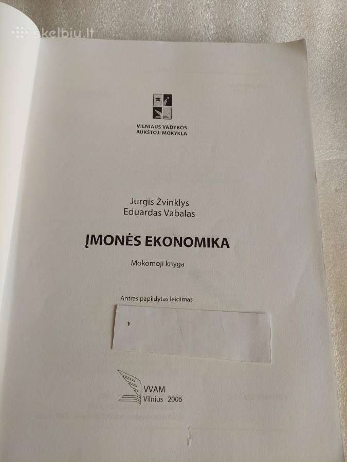 Įmonės ekonomika - nuotraukos Nr. 2