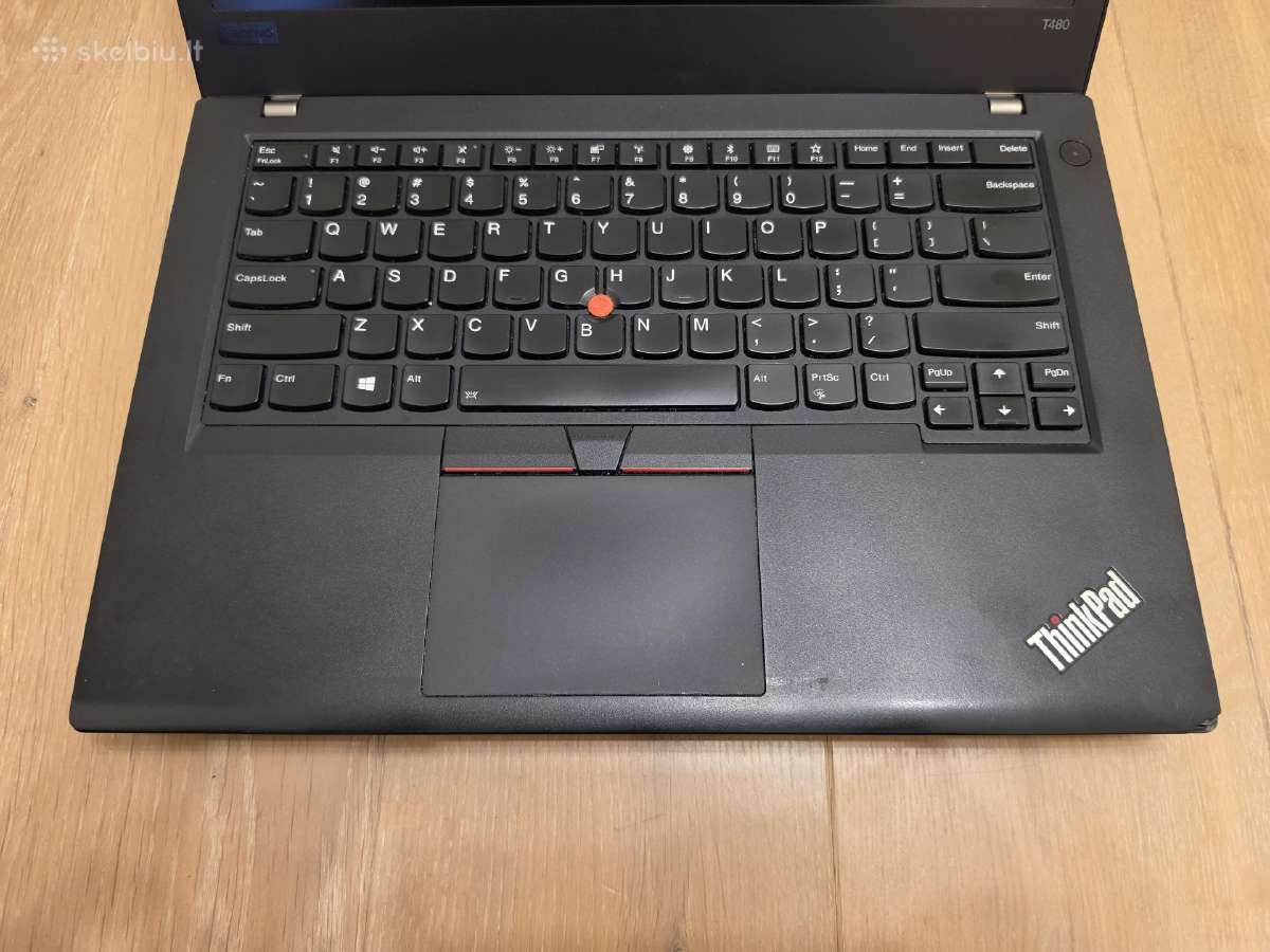 Lenovo Thinkpad T480 – 14“/i7-8650u/16gb RAM/256gb - nuotraukos Nr. 3
