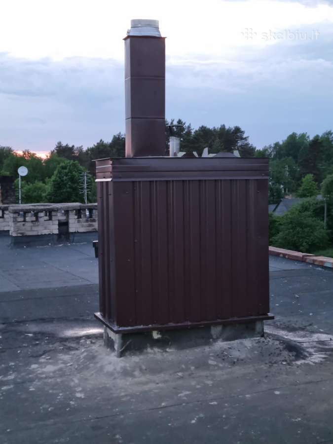 Kaminų ideklai ir kiti darbai - nuotraukos Nr. 17