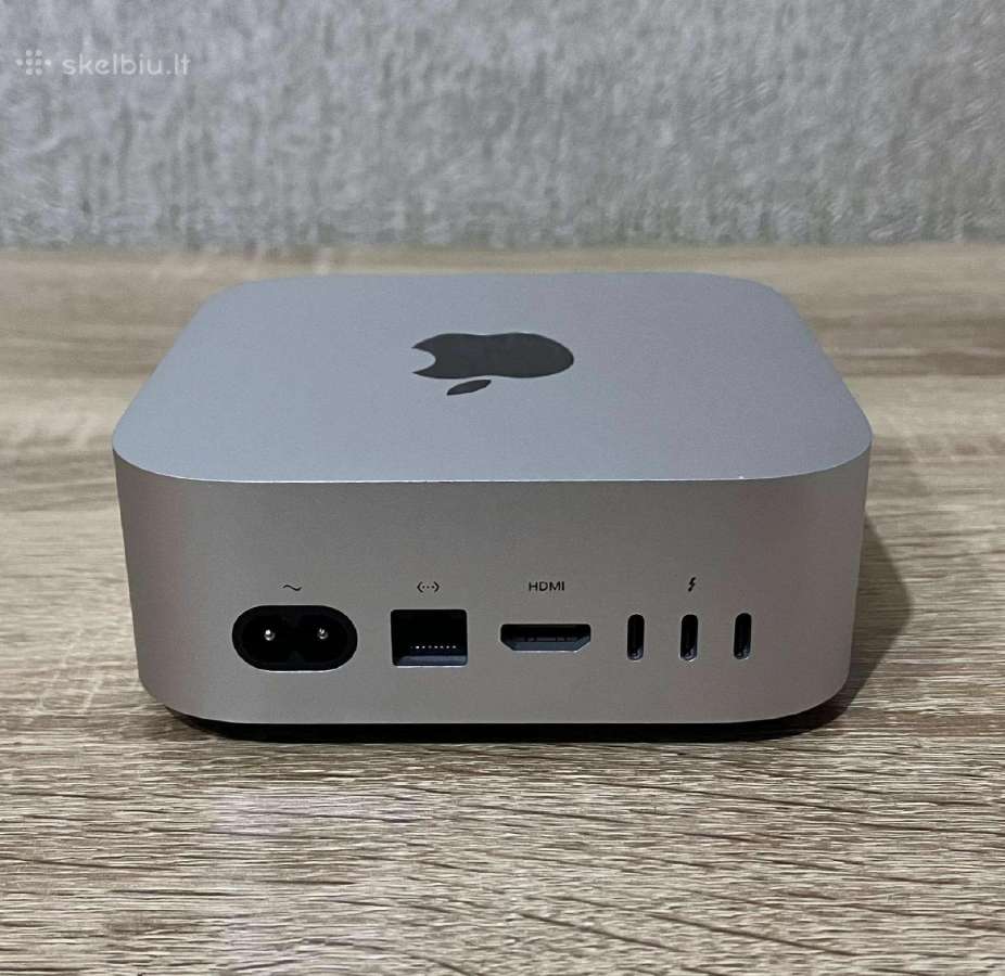 Mac Mini M4 10c Cpu 10c Gpu 24gb RAM 256gb SSD - nuotraukos Nr. 4