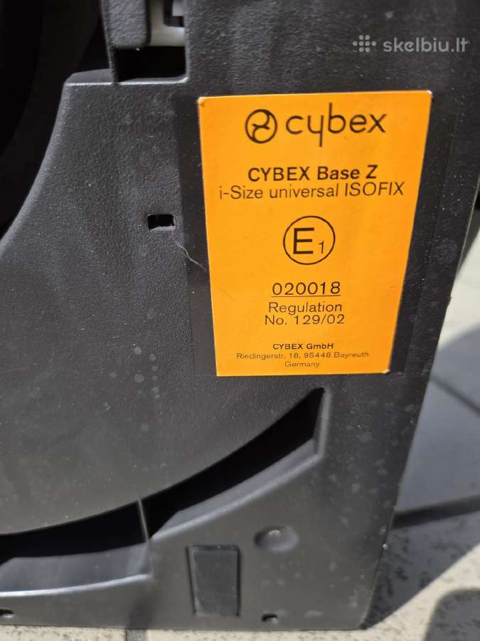 Cybex Sirona Z i-size automobilinė kėdutė su Baze - nuotraukos Nr. 6