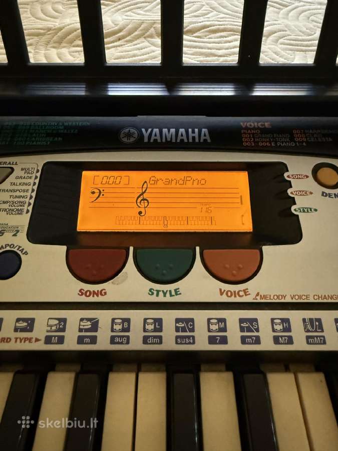 Parduodamas Yamaha sintezatorius - nuotraukos Nr. 3