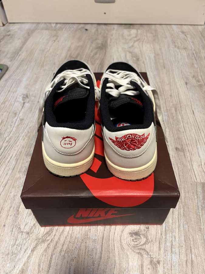 Travis Scott Air Jordan 1 Low stiliaus batai 44. - nuotraukos Nr. 3