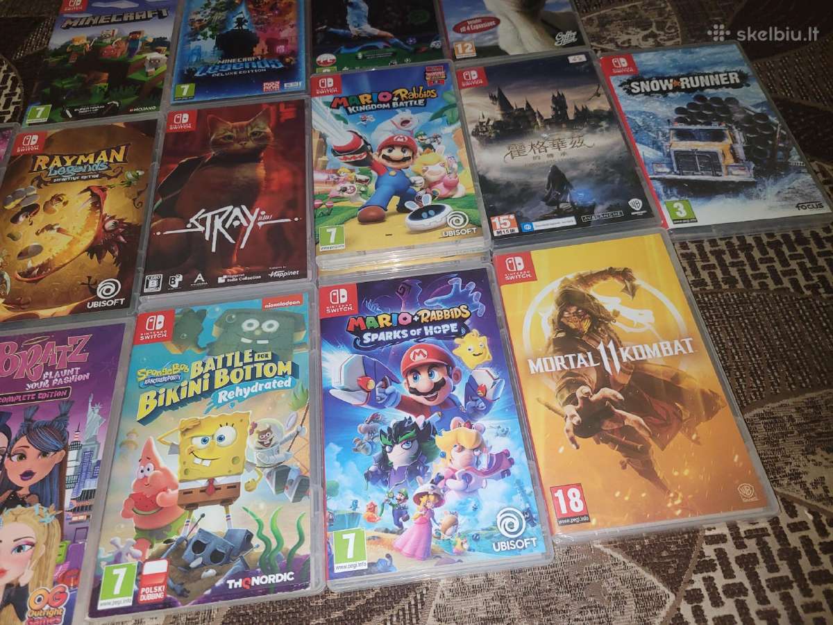 Nintendo Switch žaidimai 09.09 Panevėžy, siunčiu - nuotraukos Nr. 5