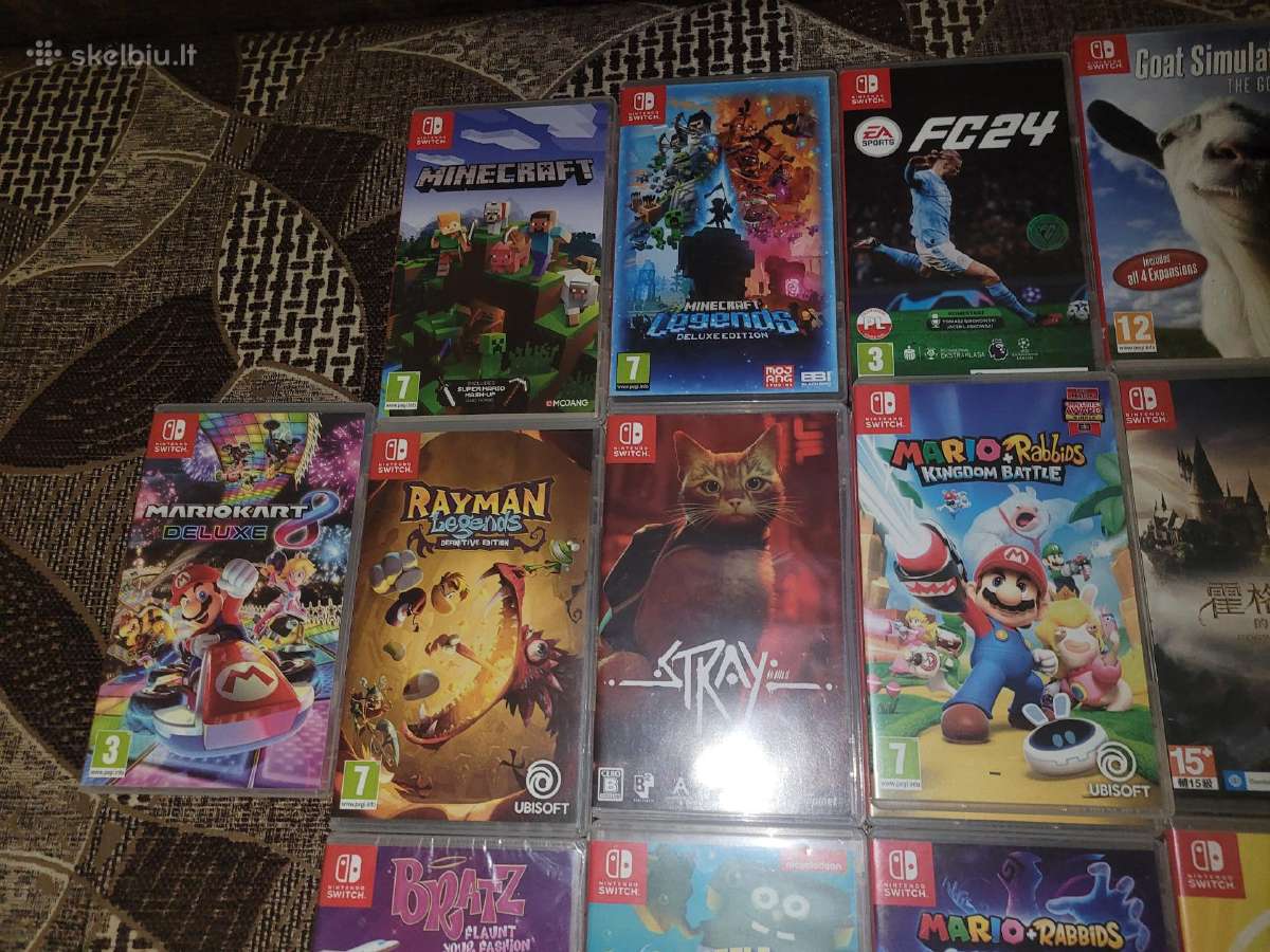 Nintendo Switch žaidimai 09.09 Panevėžy, siunčiu - nuotraukos Nr. 2