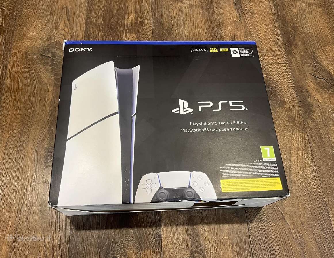Playstation 5 Slim Digital,kaip Naujas,garantija - nuotraukos Nr. 10