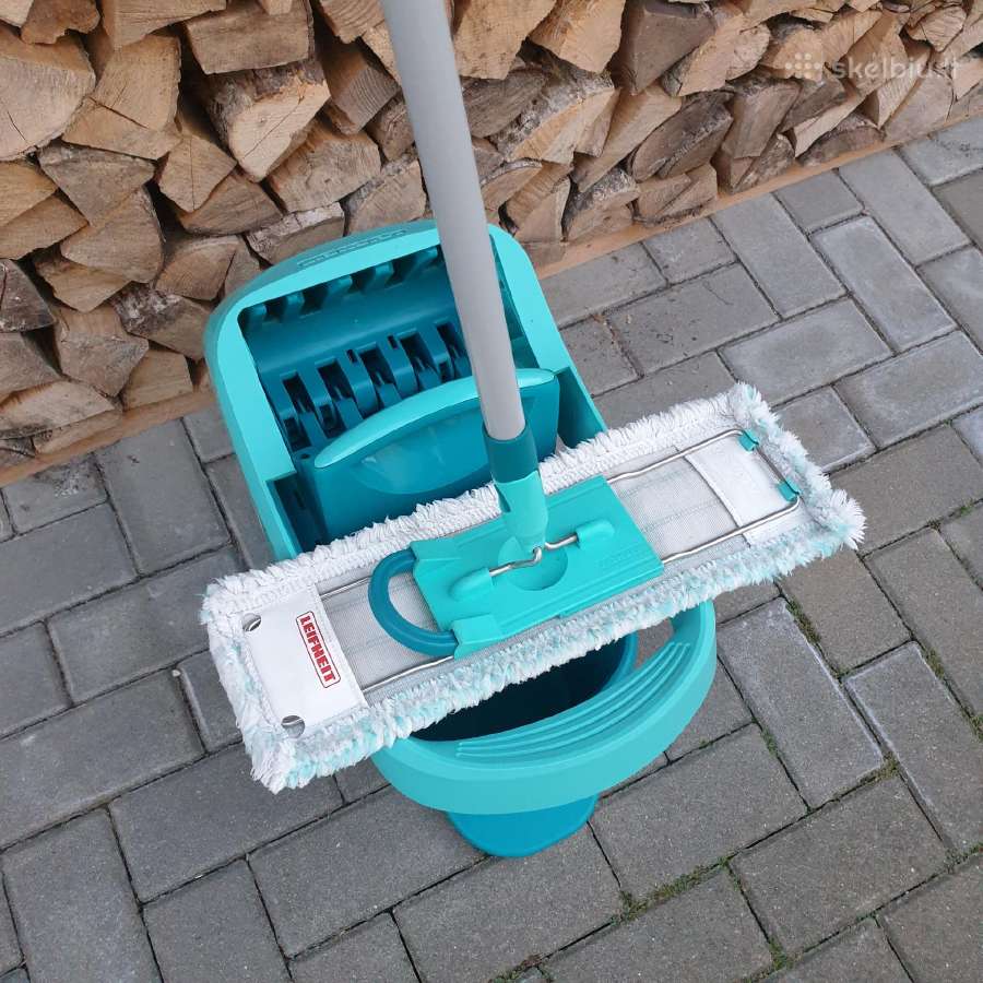 Leifheit Profi XL plovimo šluota su kibiru - nuotraukos Nr. 2