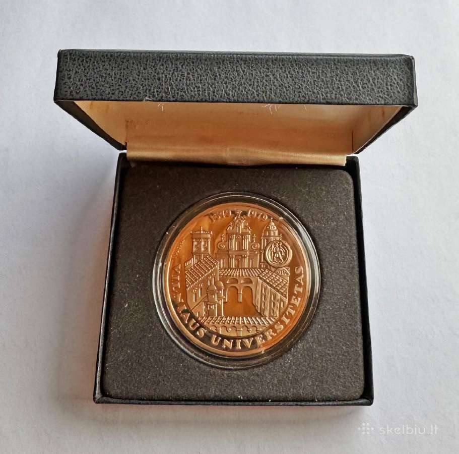 V. Kašubos Vilniaus universiteto medalis - nuotraukos Nr. 2