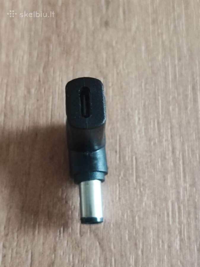 Dell 19.5v adapteris į type-c iš 7.4x5.0mm - nuotraukos Nr. 2