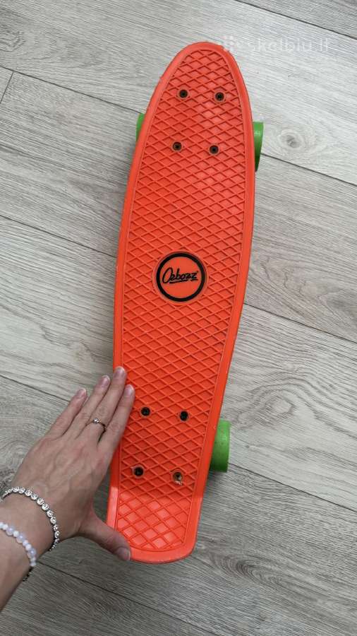 Mažai naudota riedlentė (pennyboard) geros būklės - nuotraukos Nr. 5