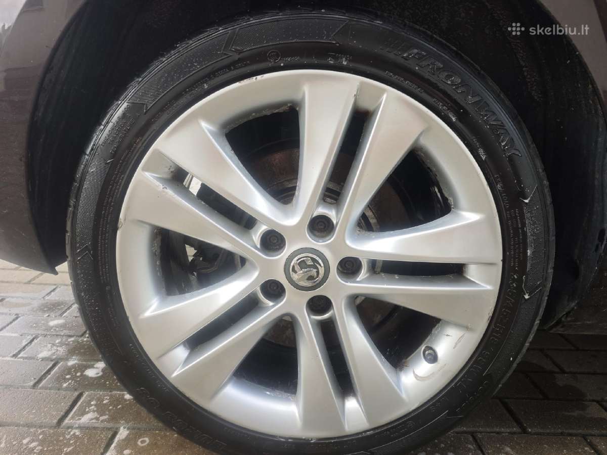 Opel zafira r18 ratlankiai su geromis padangomis - nuotraukos Nr. 4