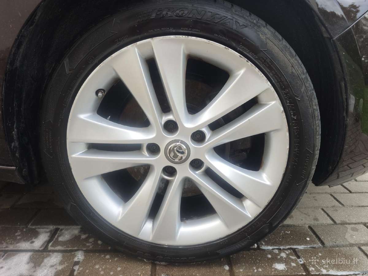 Opel zafira r18 ratlankiai su geromis padangomis - nuotraukos Nr. 5
