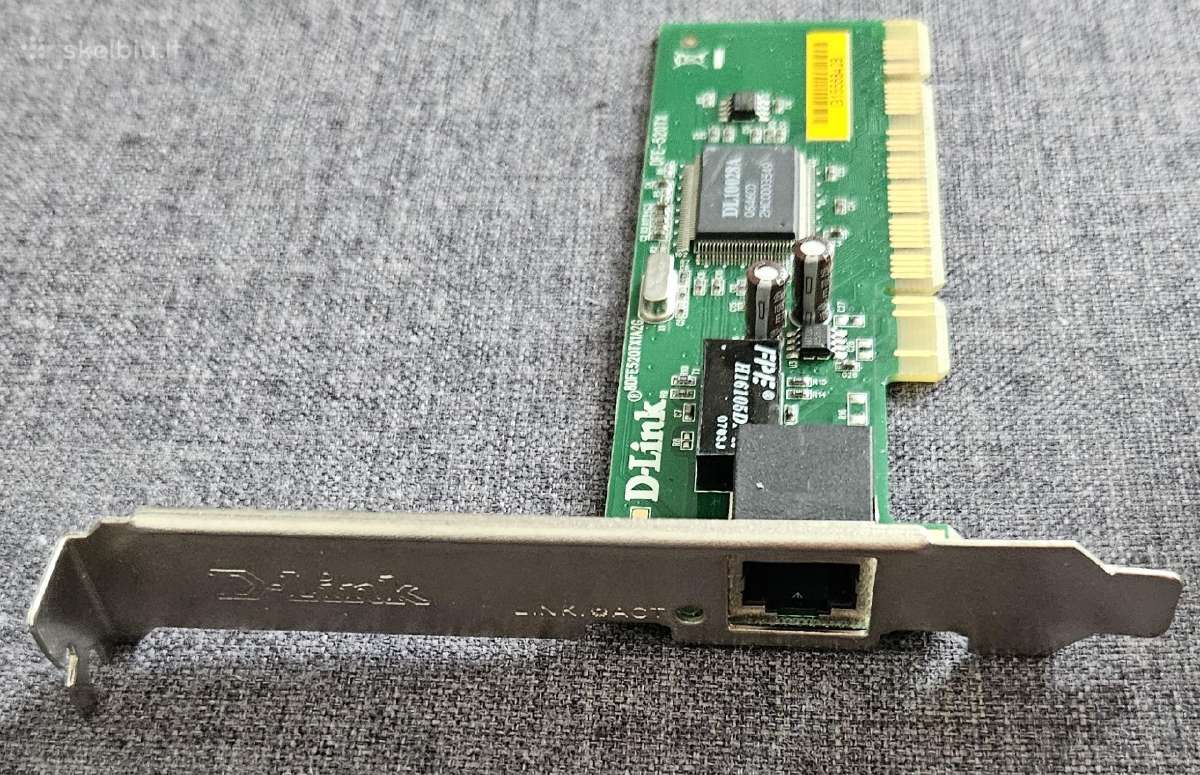 Tinklo plokštė D-link Dfe-520tx - nuotraukos Nr. 3