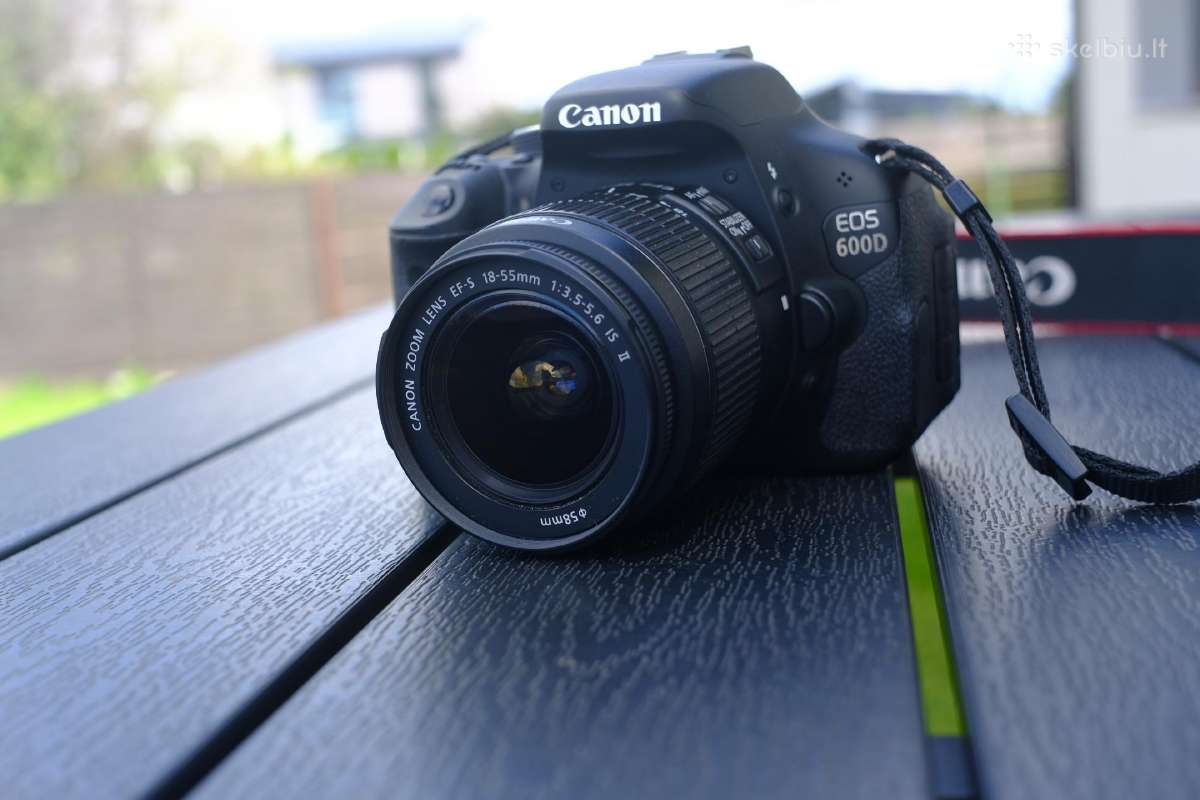 Canon EOS 600d + 18-55mm Tik 10 954 kadrai - nuotraukos Nr. 2