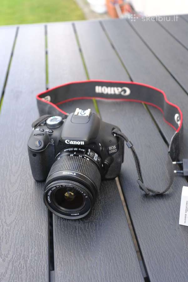 Canon EOS 600d + 18-55mm Tik 10 954 kadrai - nuotraukos Nr. 3