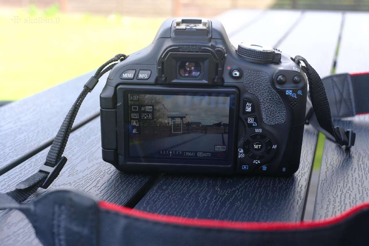 Canon EOS 600d + 18-55mm Tik 10 954 kadrai - nuotraukos Nr. 4