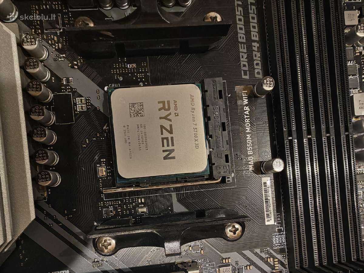 Ryzen r7 5700x3d - nuotraukos Nr. 3