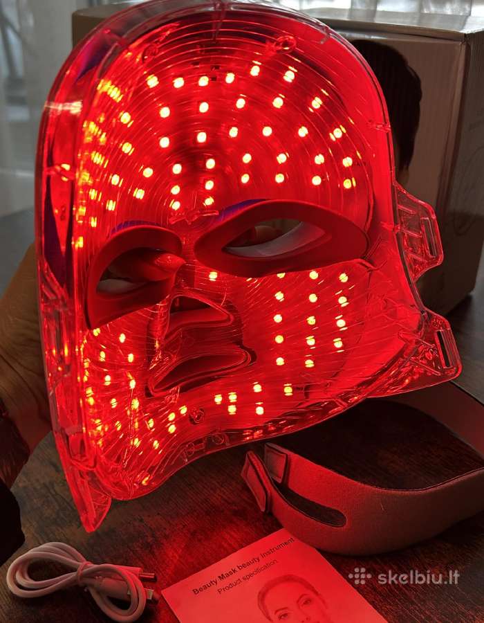 LED Veido kaukė - nuotraukos Nr. 2