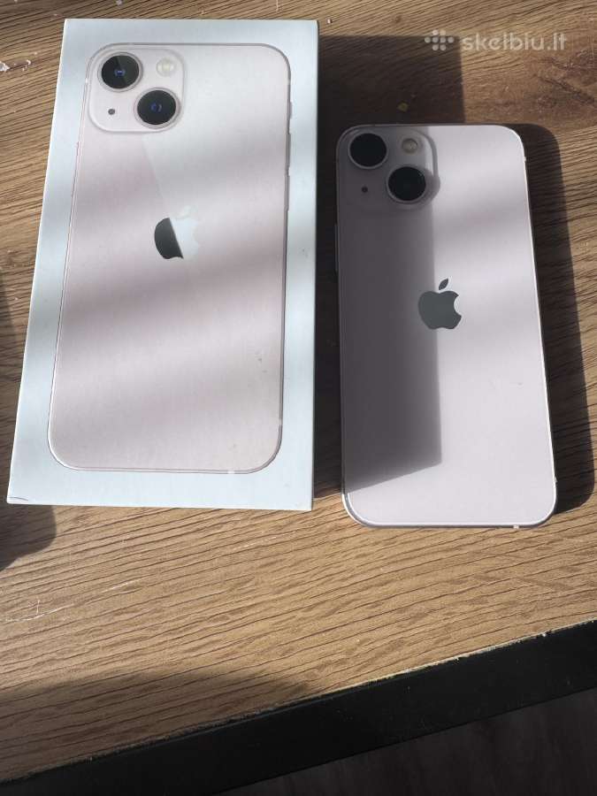 iPhone 13 mini Pink Dalims / remontui - nuotraukos Nr. 2