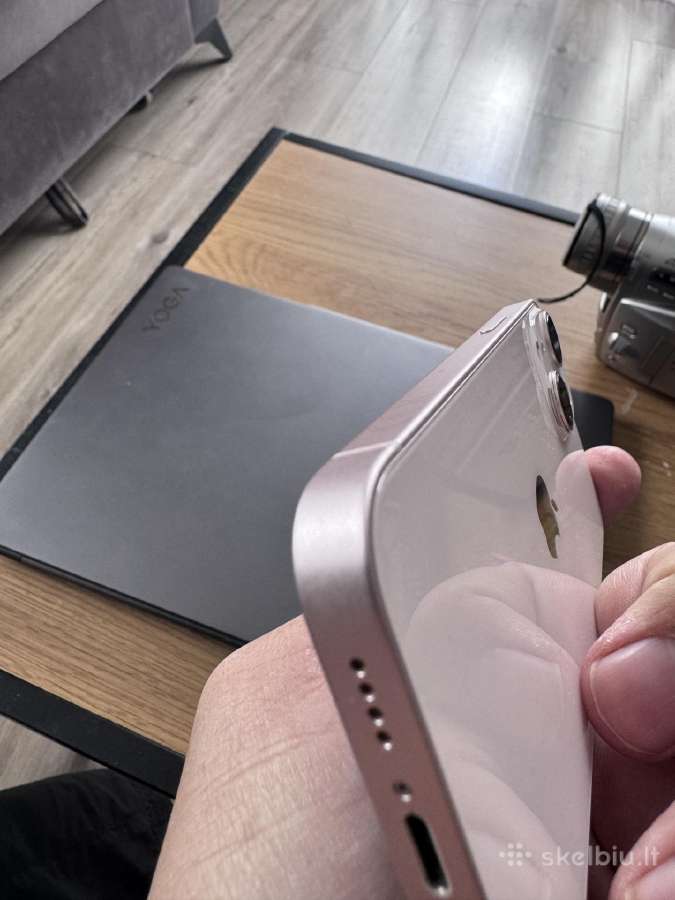 iPhone 13 mini Pink Dalims / remontui - nuotraukos Nr. 8