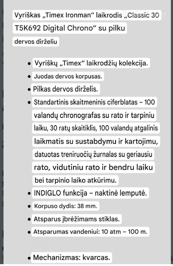 Timex - nuotraukos Nr. 2