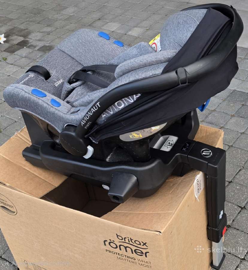 Automobilinė kėdutė Avionaut Pixel + Isofix bazė - nuotraukos Nr. 3