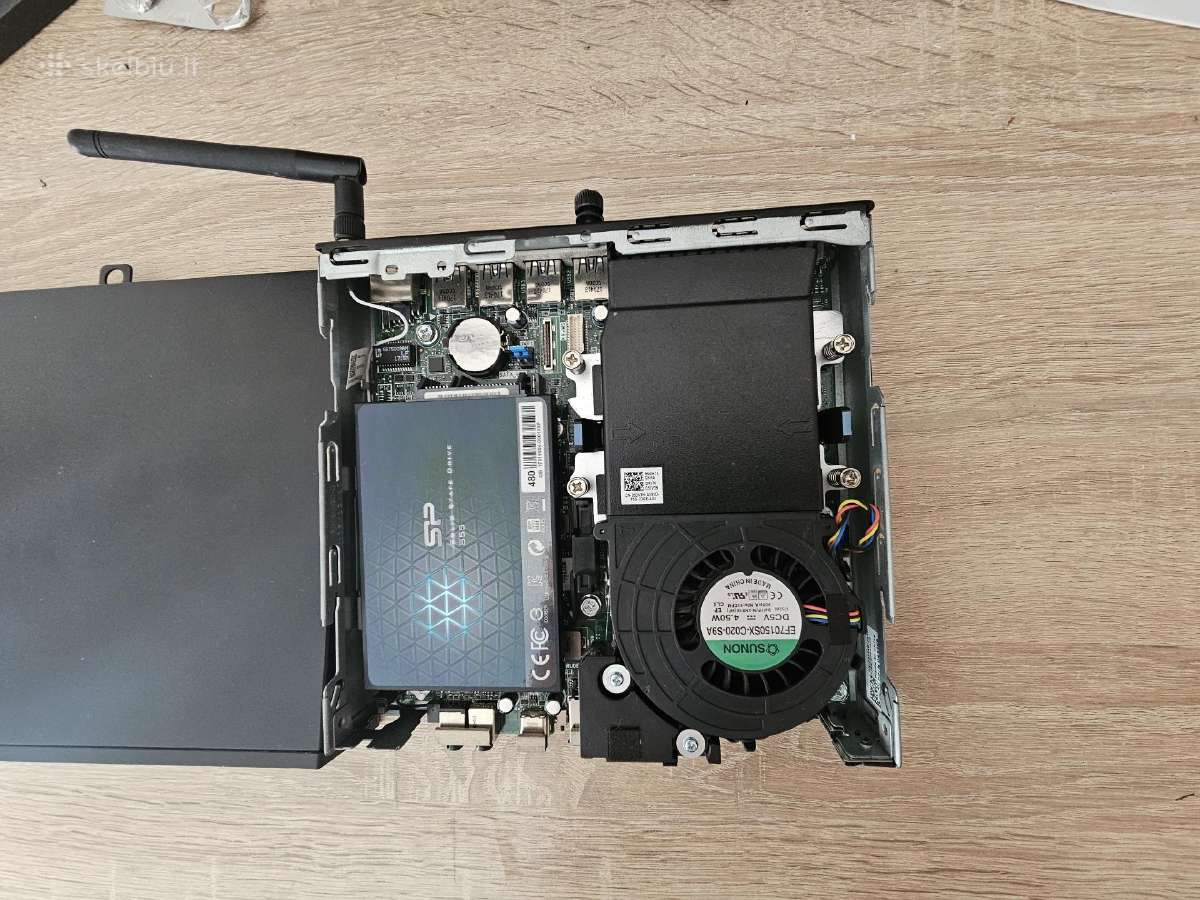 Dell Optiplex 7050 i5-7gen 16gb 120nvme+480ssd - nuotraukos Nr. 4