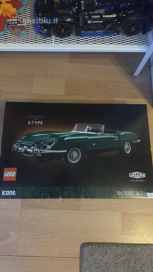 Lego Icons Jaguar E-type - nuotraukos Nr. 5