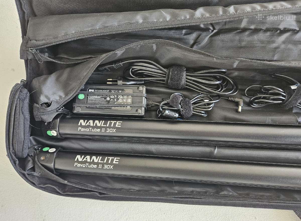 Parduodu Nanlite pavotube II 30x Rgbww LED lempas - nuotraukos Nr. 3