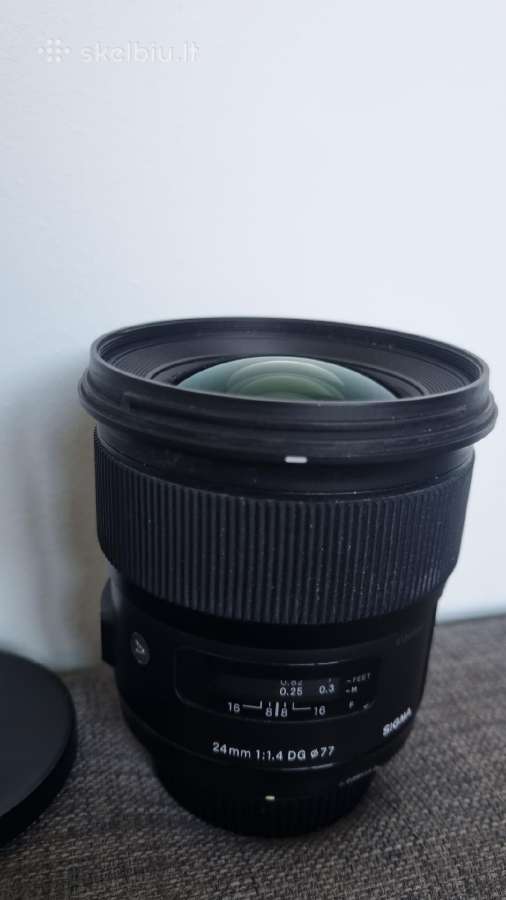 Sigma 24mm f/1.4 Dg Hsm Art for Nikon - nuotraukos Nr. 2