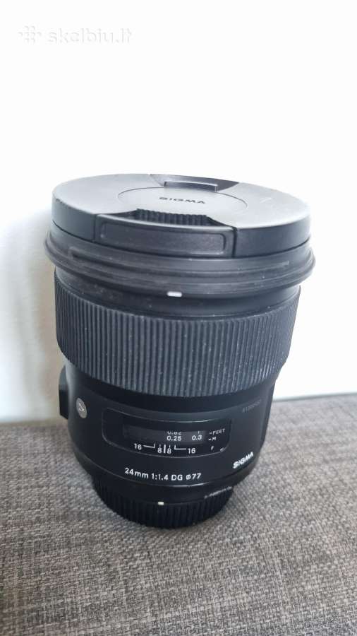 Sigma 24mm f/1.4 Dg Hsm Art for Nikon - nuotraukos Nr. 3
