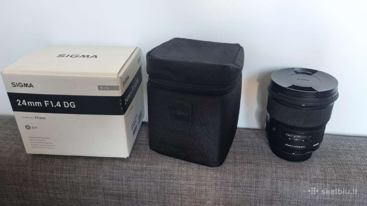 Sigma 24mm f/1.4 Dg Hsm Art for Nikon - nuotraukos Nr. 4