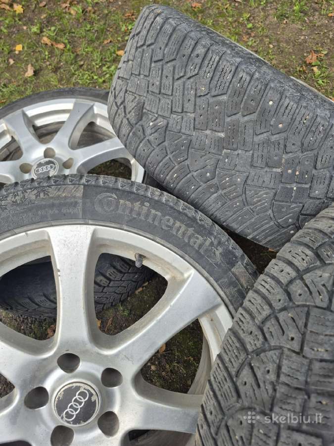 R18 ratlankiai 5x112 su Continental padangomis. - nuotraukos Nr. 2