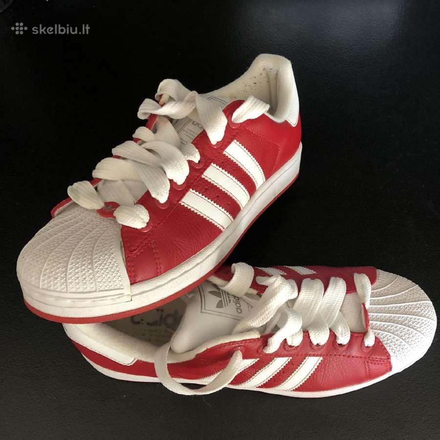 Sportbačiai Adidas Superstar II red/white 42 2/3 - nuotraukos Nr. 3
