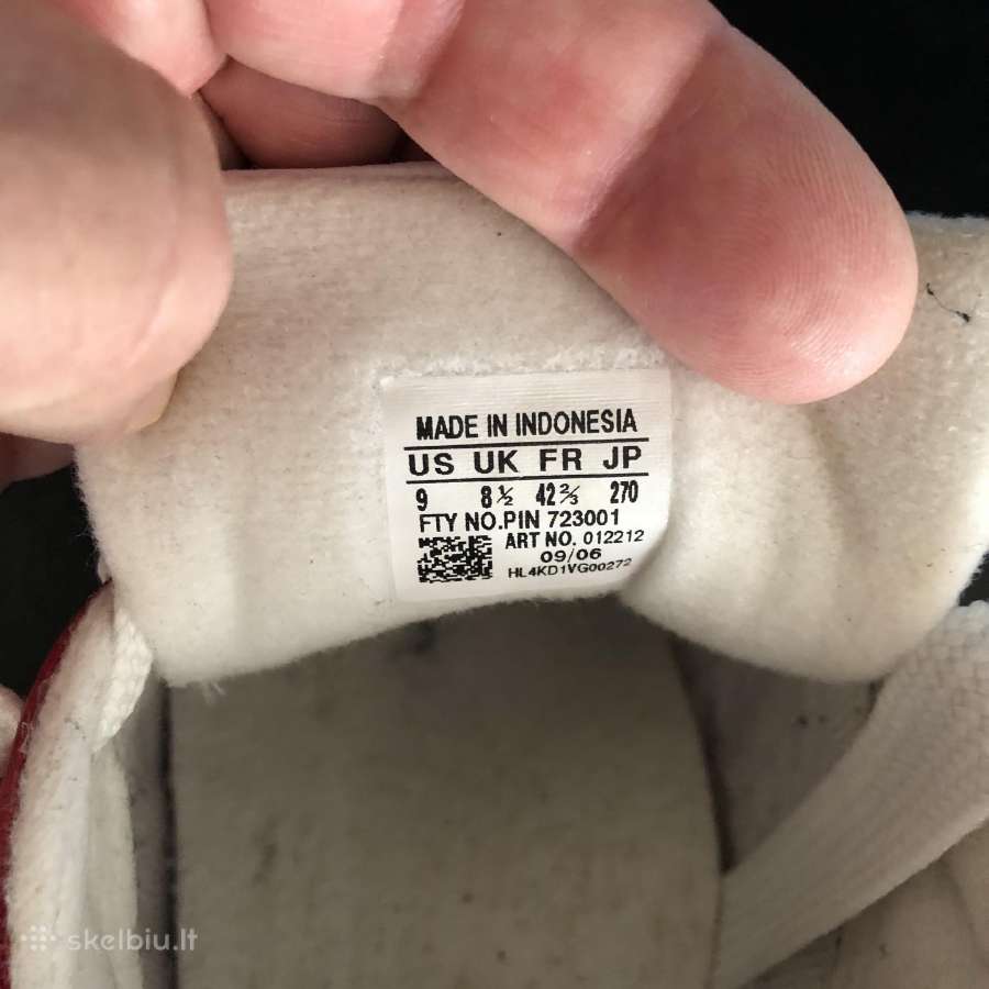 Sportbačiai Adidas Superstar II red/white 42 2/3 - nuotraukos Nr. 5