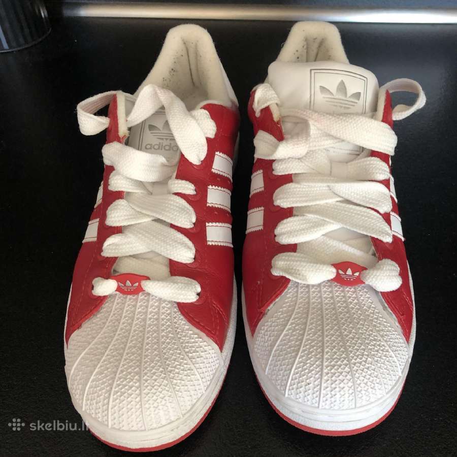 Sportbačiai Adidas Superstar II red/white 42 2/3 - nuotraukos Nr. 7