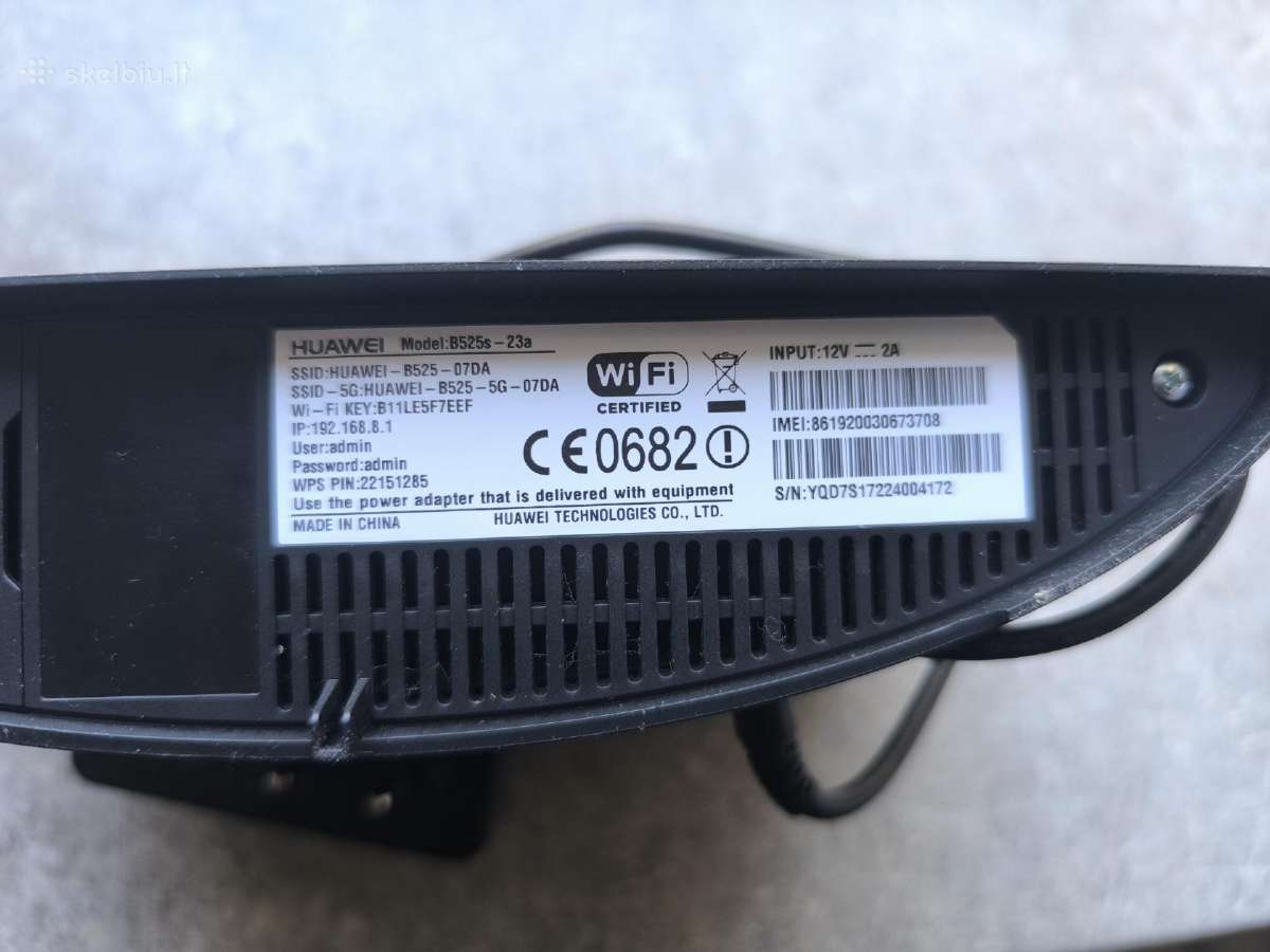 Huawei B525s-23a - nuotraukos Nr. 3