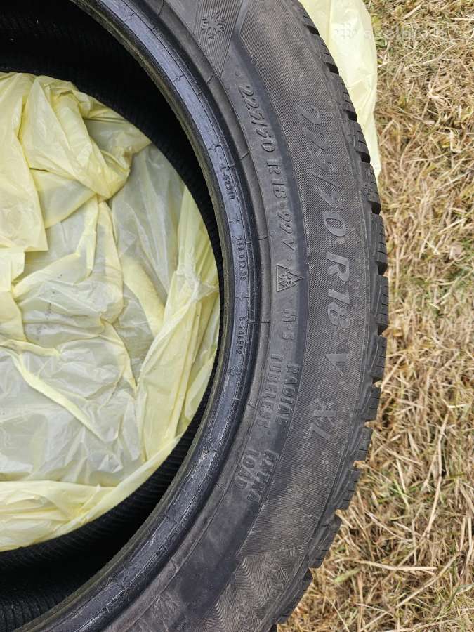 Parduodamos žieminės Matador 225/50 R18 V XL 4vnt. - nuotraukos Nr. 2