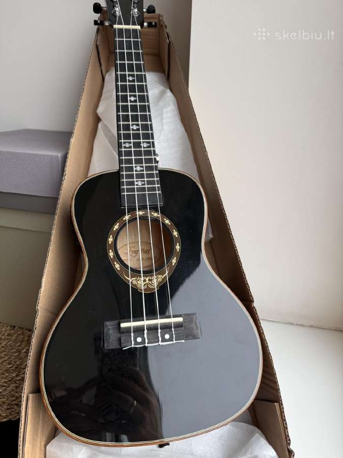 Ukulele Ever Play UK- La03-24-bk-eq300t concert - nuotraukos Nr. 3