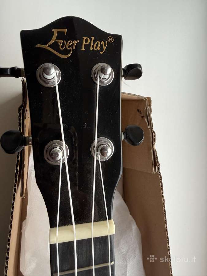 Ukulele Ever Play UK- La03-24-bk-eq300t concert - nuotraukos Nr. 4