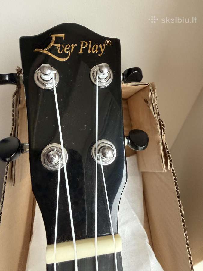 Ukulele Ever Play UK- La03-24-bk-eq300t concert - nuotraukos Nr. 5