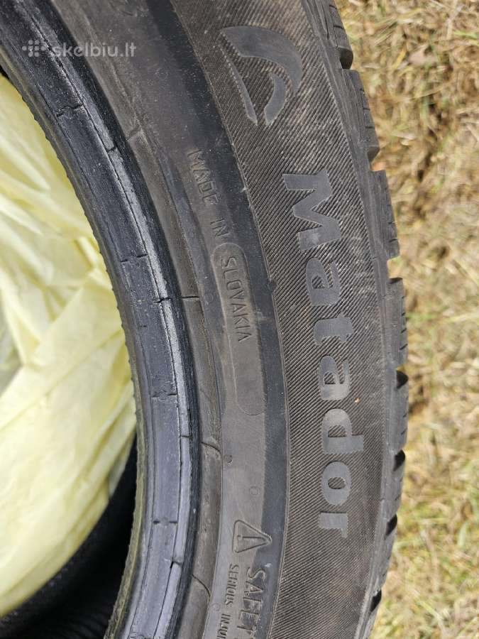 Parduodamos žieminės Matador 225/50 R18 V XL 4vnt. - nuotraukos Nr. 5