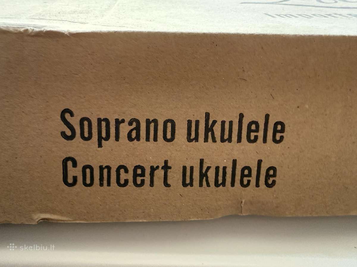 Ukulele Ever Play UK- La03-24-bk-eq300t concert - nuotraukos Nr. 9