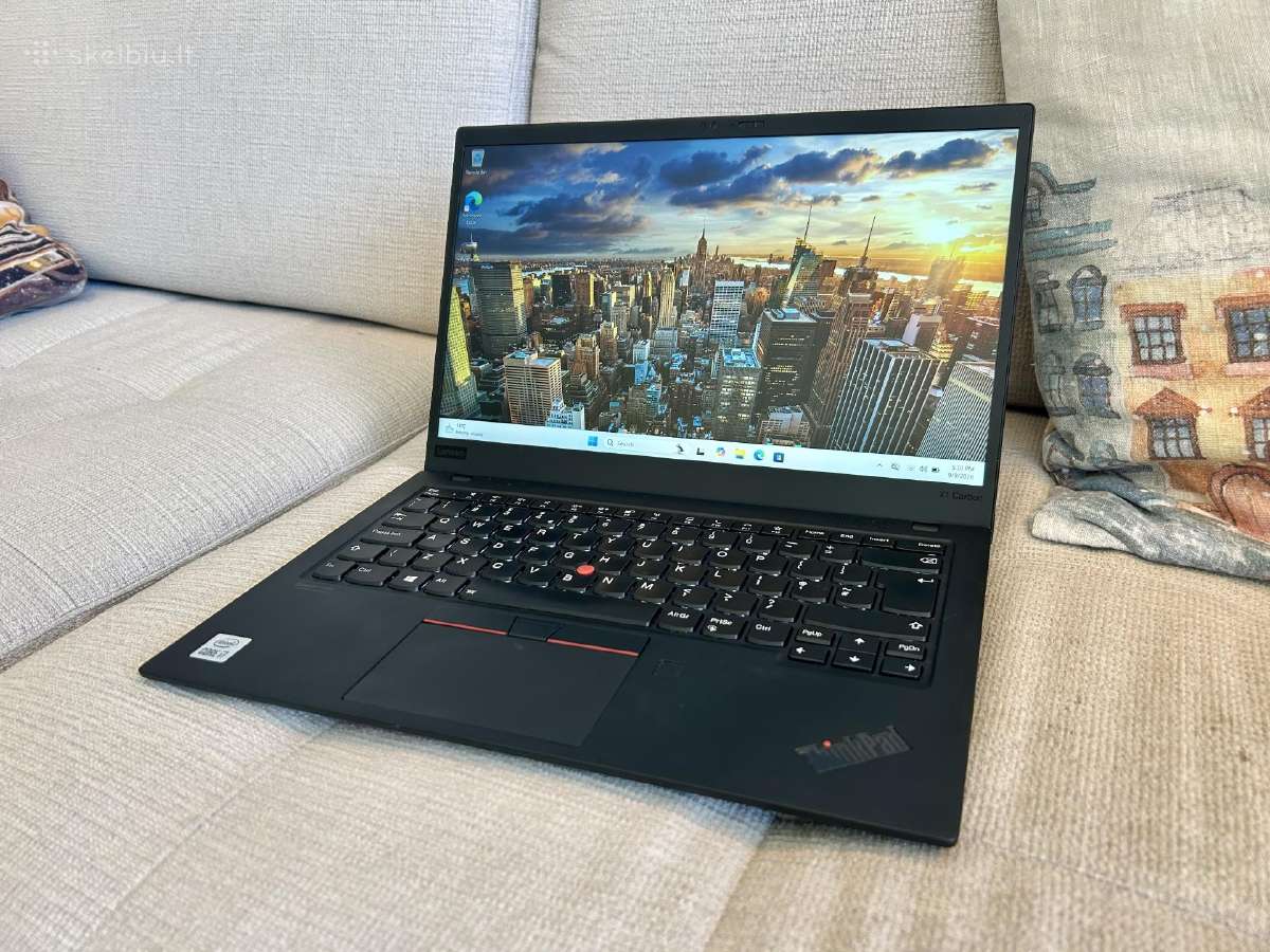 X1 Carbon Gen 8, i7-10510u, 16gb RAM - nuotraukos Nr. 7