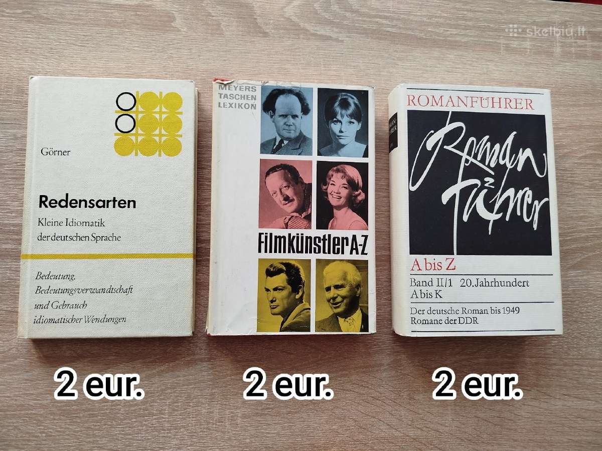 Parduodu vokiečių k. knygas ir žodynus - nuotraukos Nr. 15