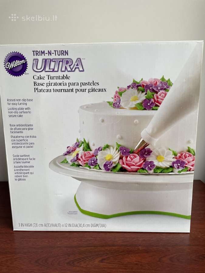 Tortų dekoravimo padėklas ( sukasi) Wilton - nuotraukos Nr. 5