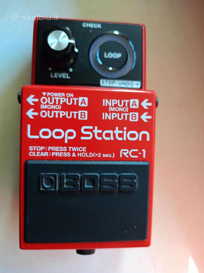 Looper Boss RC-1 Loop Station - nuotraukos Nr. 2