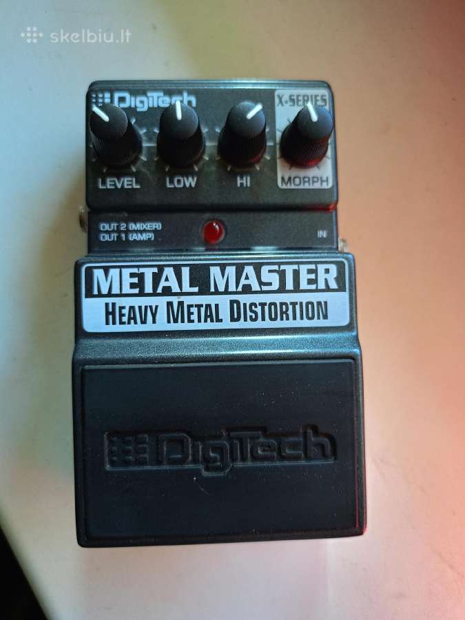 Gitaros pedalas Digitech Metal Master - nuotraukos Nr. 2